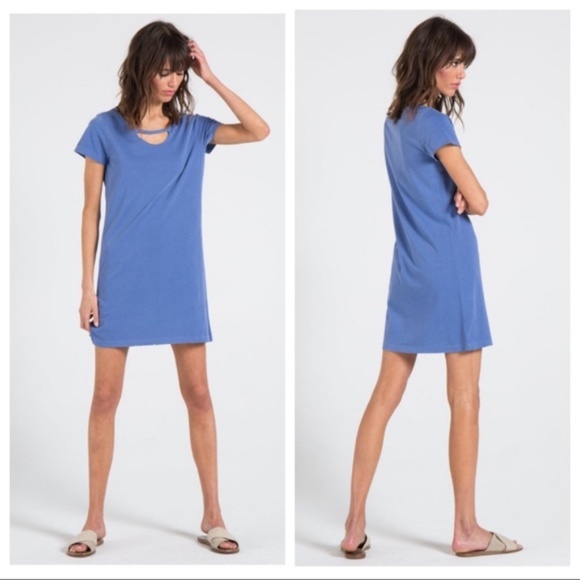 n:PHILANTHROPY Dresses & Skirts - N:philanthropy M Blue Distressed Carita Mini Dress